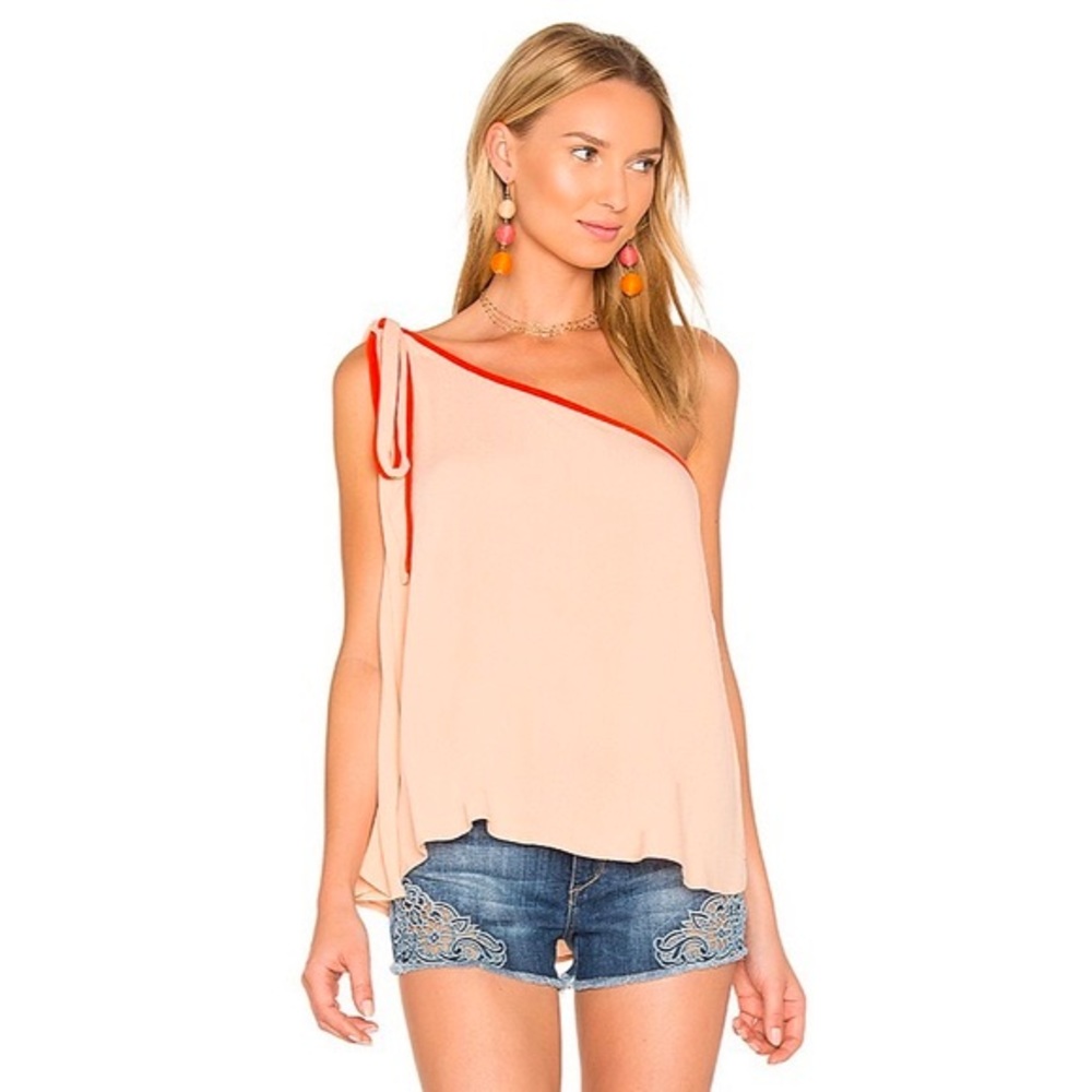Free People ‘You’re the One’ Top in Peach - Picture 2 of 6